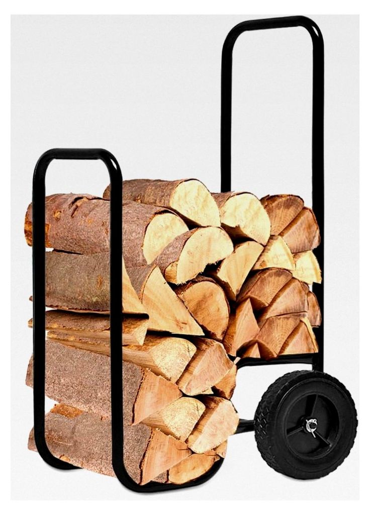 Kaminholzwagen Groß 105x56x45cm 80 kg Stahl