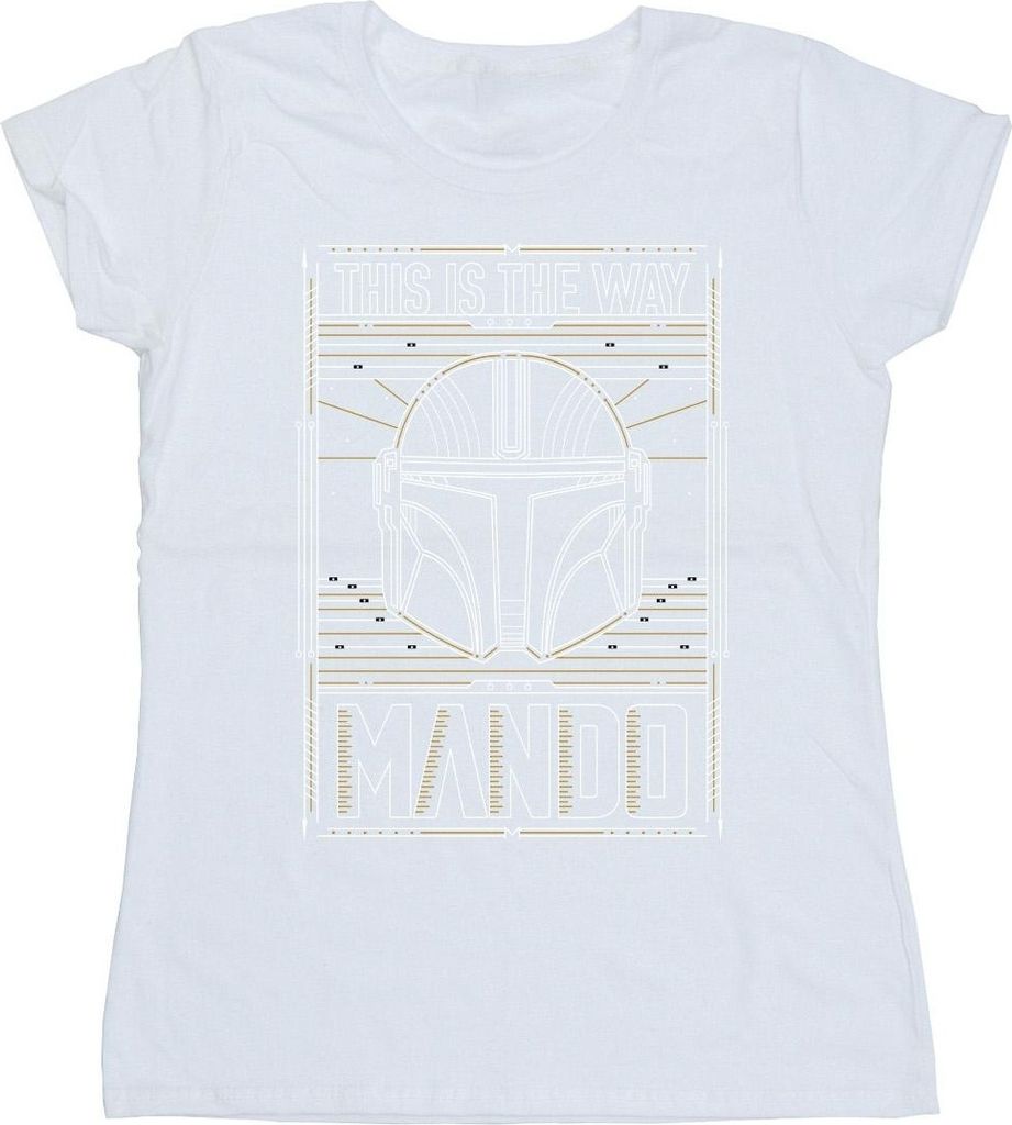Star Wars - "The Mandalorian The Way" T-Shirt für Damen Produktbild 