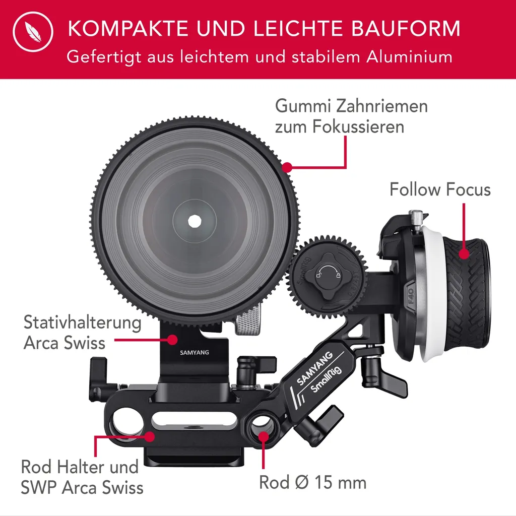 Kit Objectifs Cinéma Samyang pour Sony E : Ensemble Vidéo Professionnel - 10
