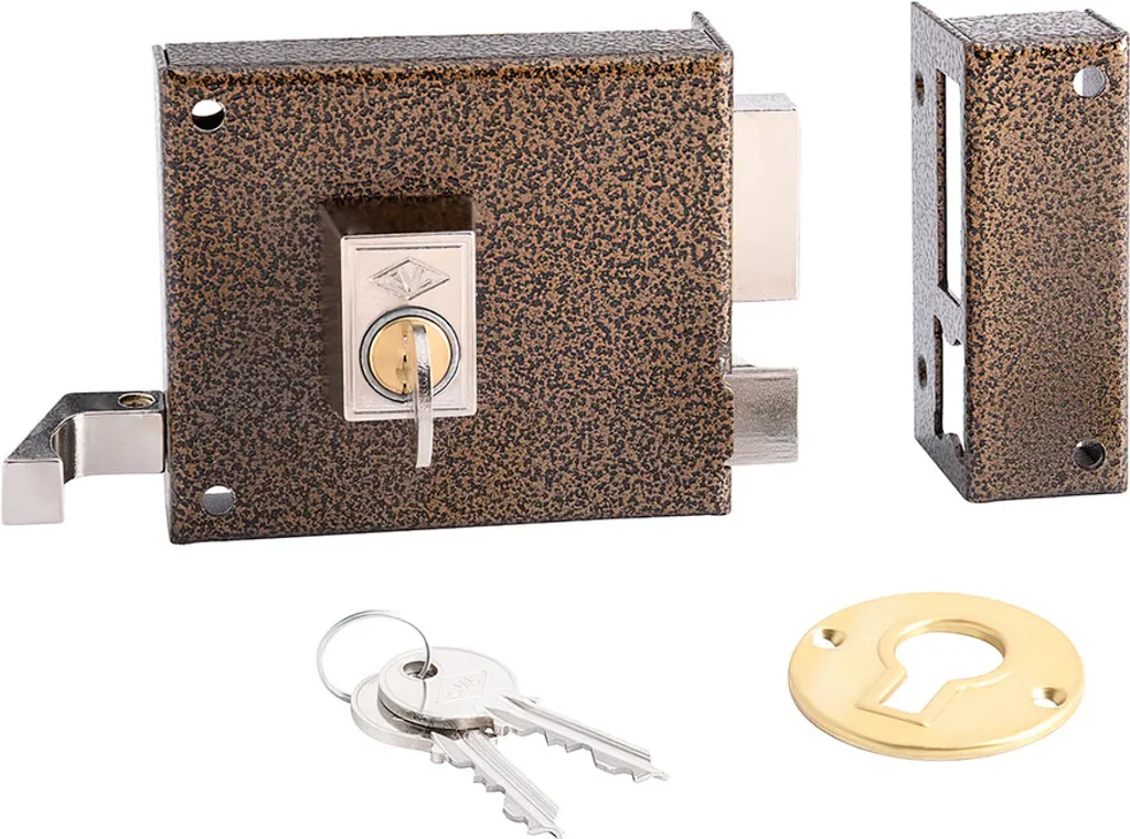 Serrure à encastrer CVL 125AR multipoint pour porte en métal ou aluminium