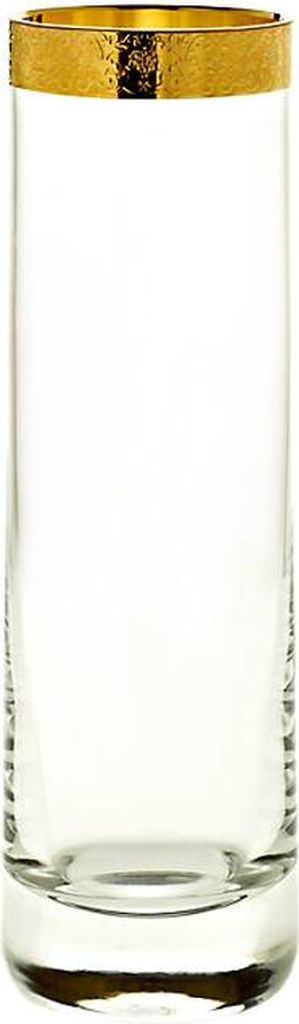 Vase mit Goldrand "Gold Age" (22,5cm)