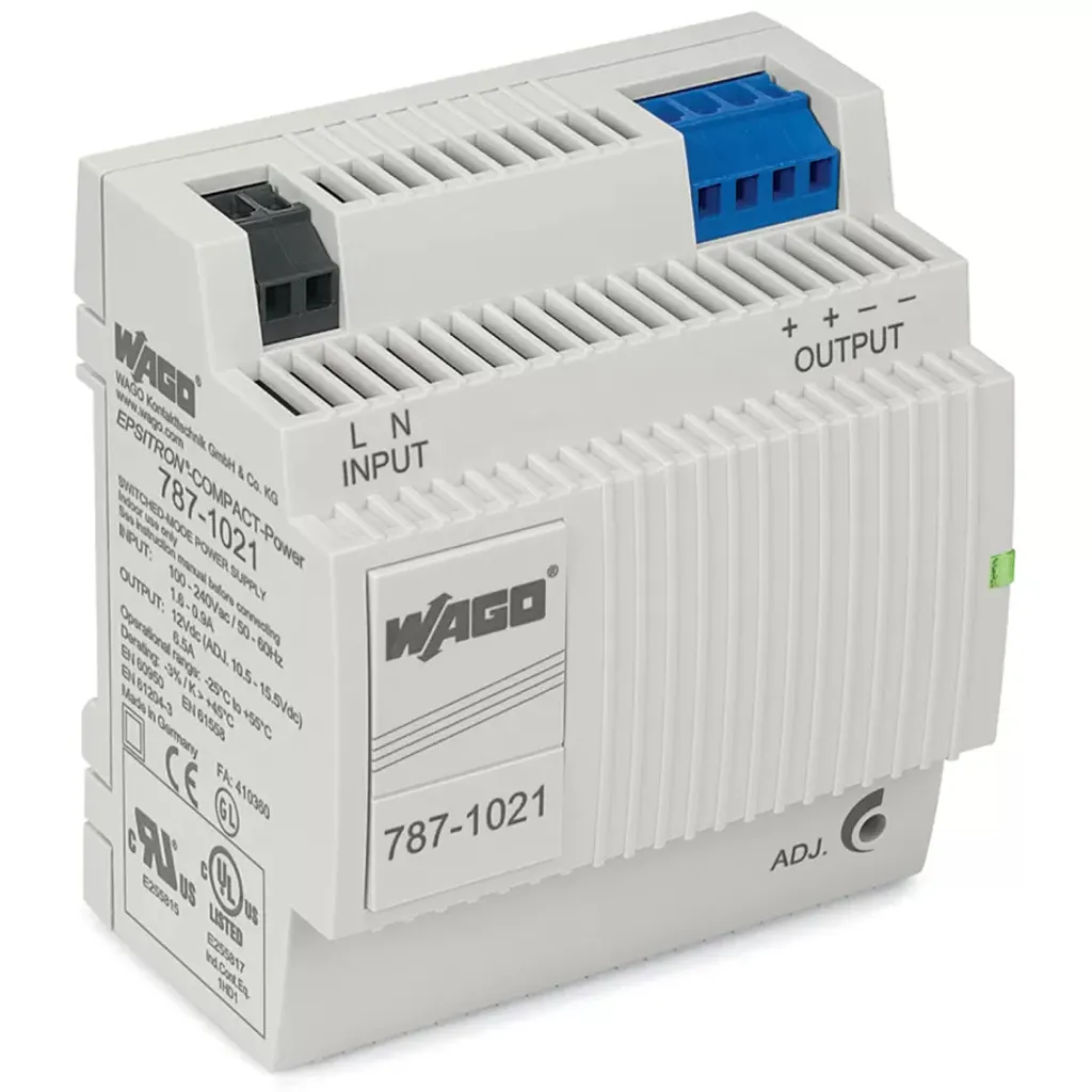 Alimentation Wago 787-1021 pour automate industriel 24V 78W