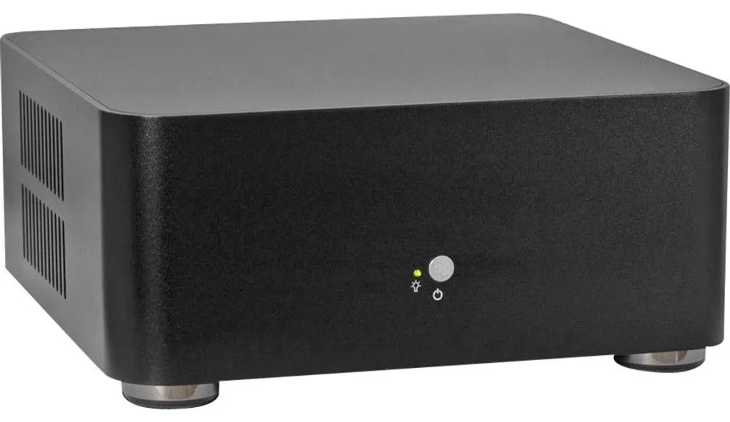 Inter-Tech ITX A80 Boîtier Mini-PC Noir avec Alimentation Externe 60W - 9