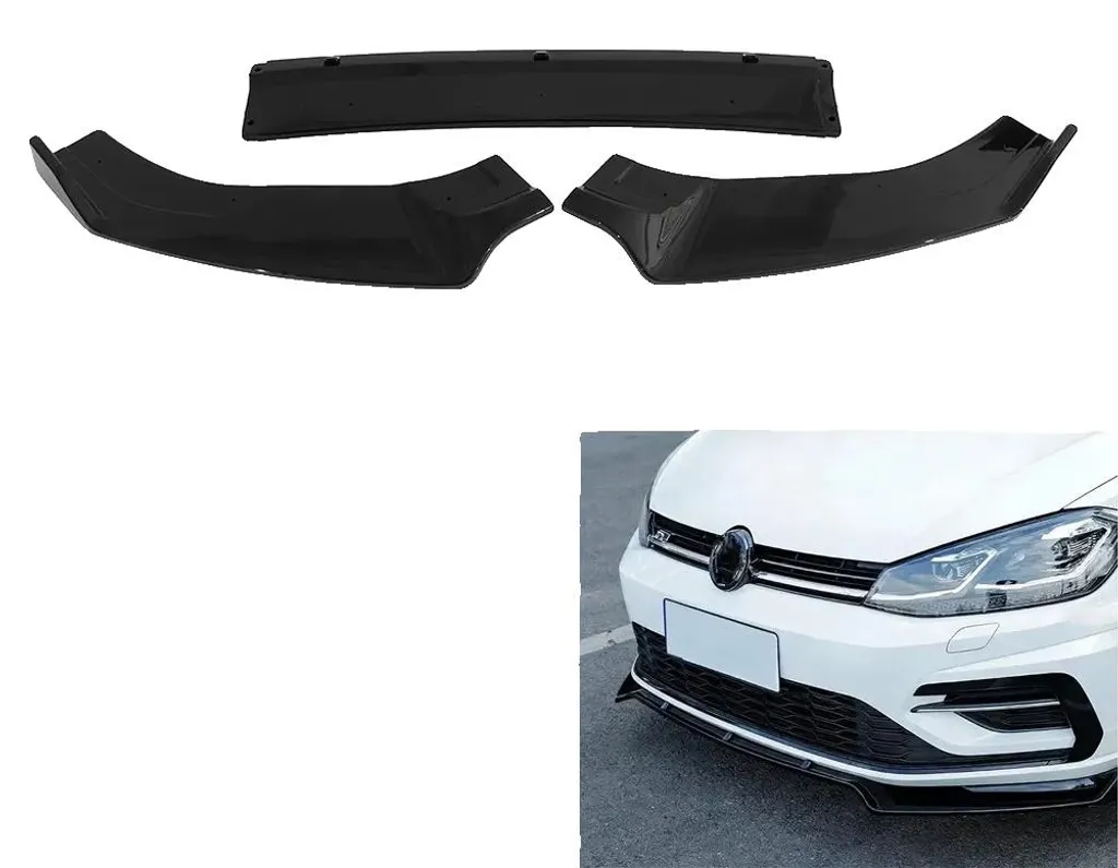Lèvre avant ABS haute qualité 145 cm, design aérodynamique durable
