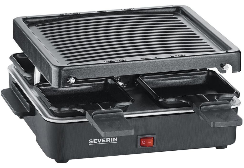 Severin RG 2370, 4 člověk/lidí, Plast, Černá, 210 x 210 mm, Obrázek produktu 