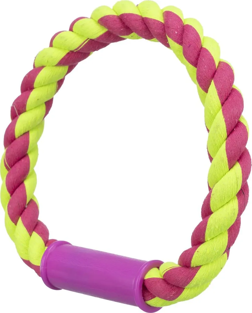 Anello in Corda Tauring 30cm: Gioco Resistente per Pappagalli e Uccelli