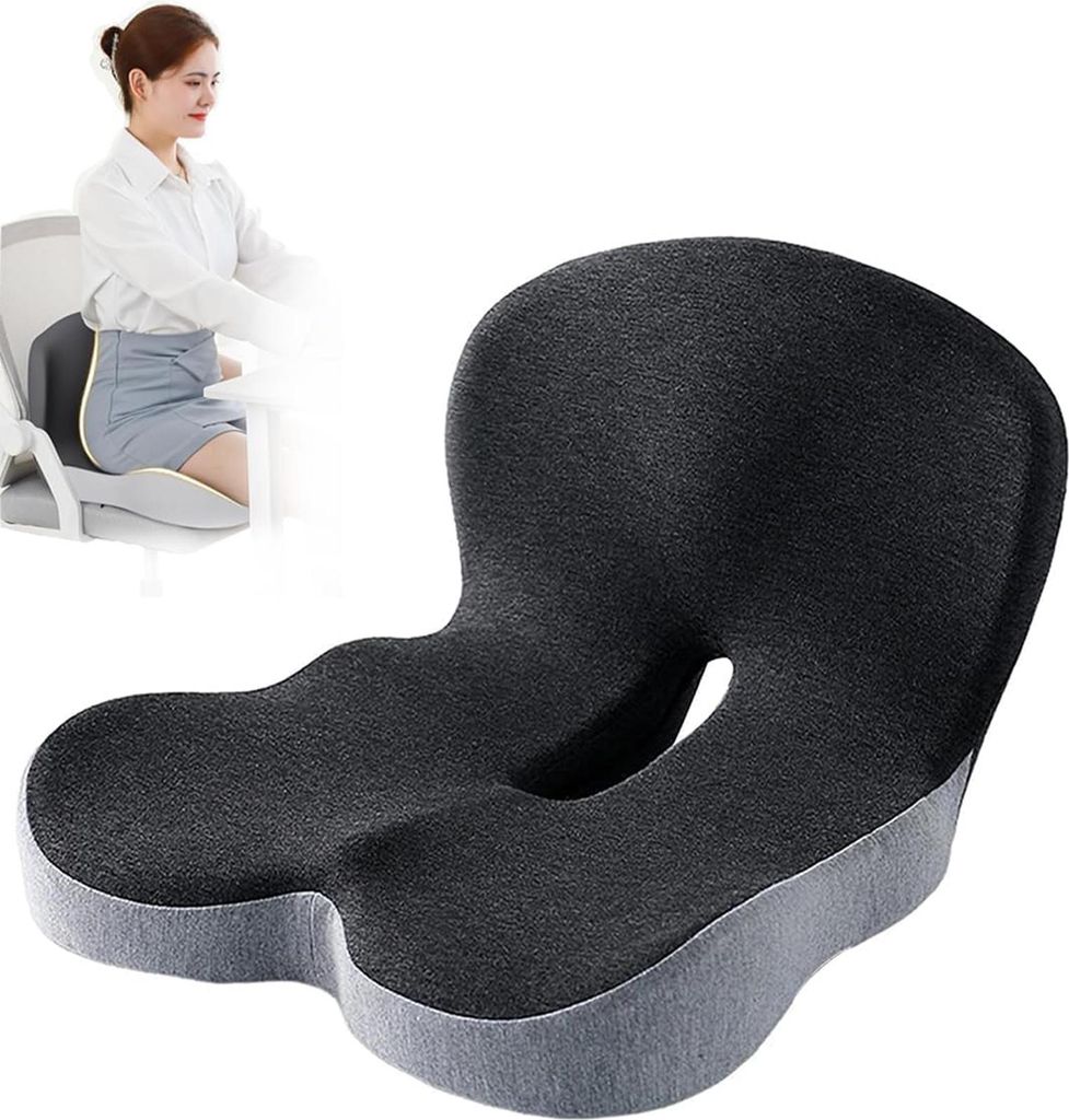 MODFU Sitzkissen, Memory-Schaum Sitzkissen mit Rückenlehne, Produktbild 