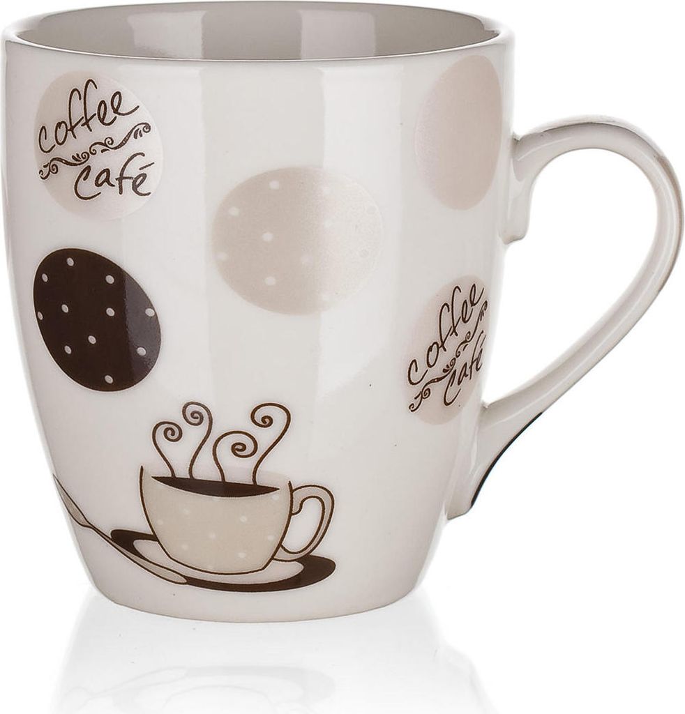 BANKETT Becher Keramik CAPPUCCINO 240 ml, blanc Image du produit 