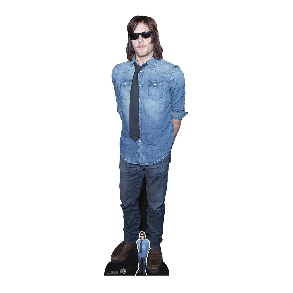 Ritaglio Cartone Norman Reedus - Standee da Collezione Ufficiale