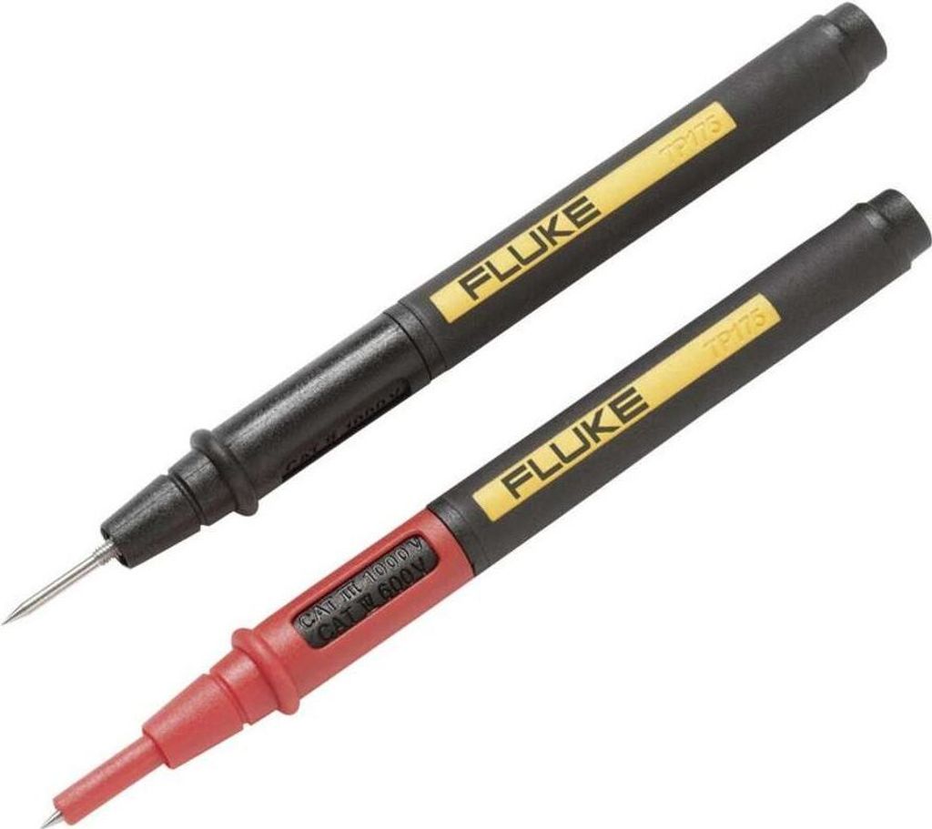 Fluke TwistGuard, Prüfsonde, Schwarz, Rot, CAT II, CAT III, CAT IV, 4 mm, 1,9 cm, 1000 V