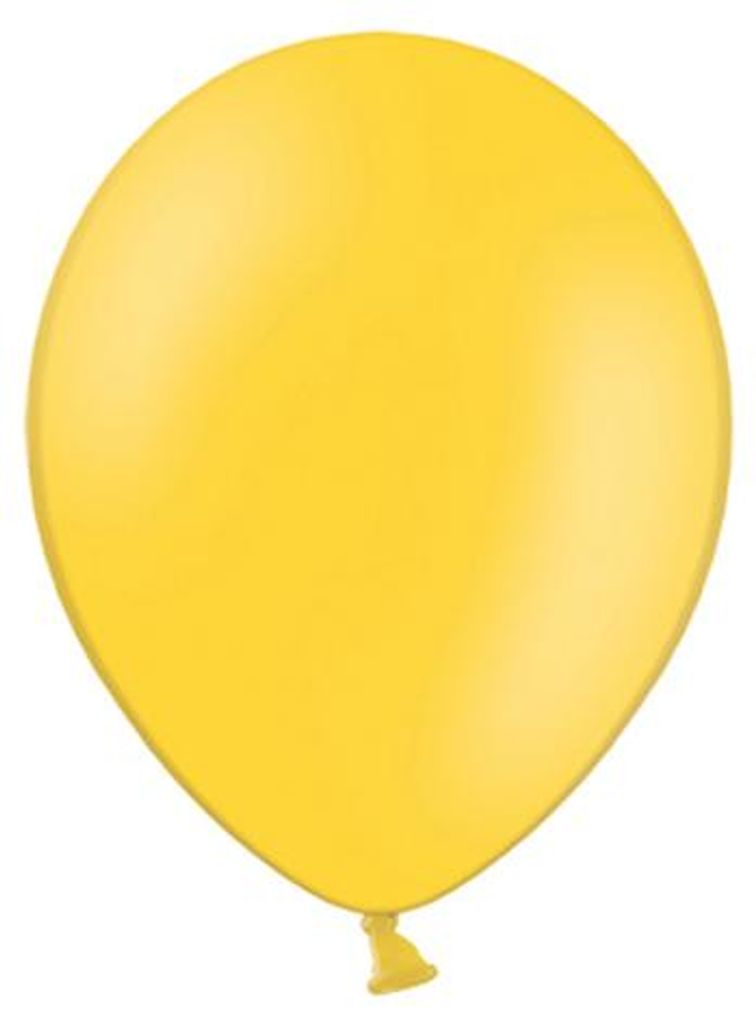 Starke Ballons 27cm, Pastell Honiggelb (1 Packung / 10 Produktbild 
