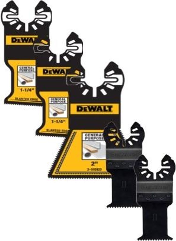 DEWALT Multi Tool BiM Sägeblatt 5-teiliges Set