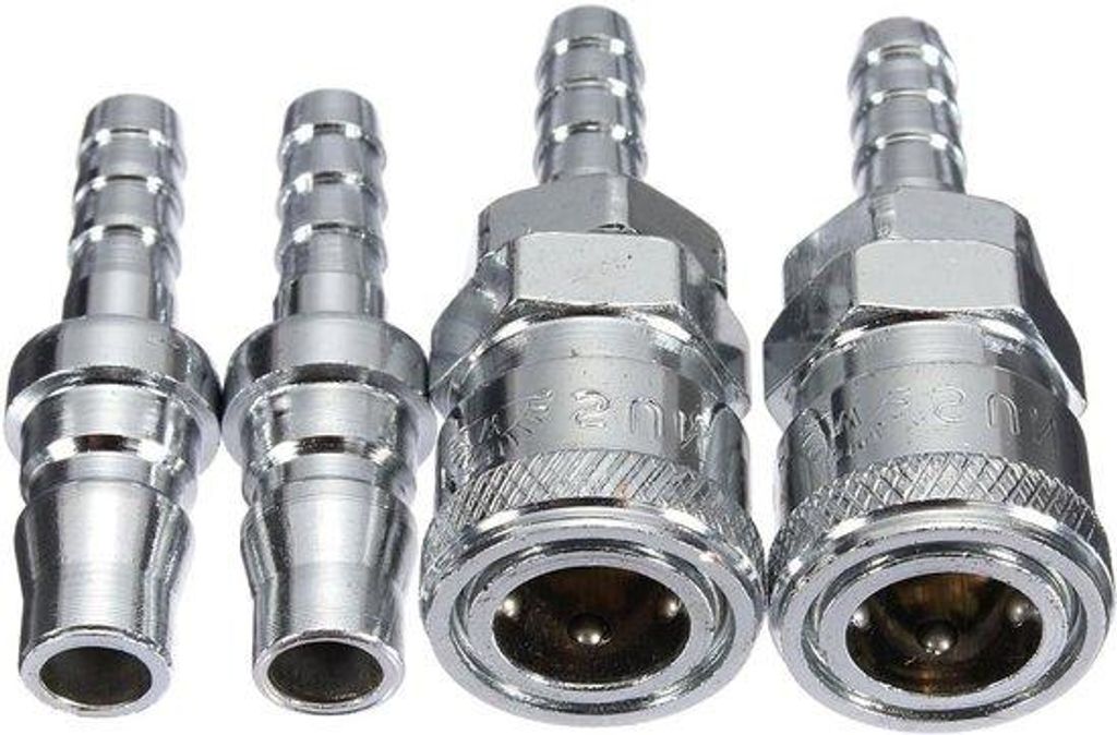 Gasanschluss mit Schnellkupplungs-Adapter 8 mm für Grill Produktbild 