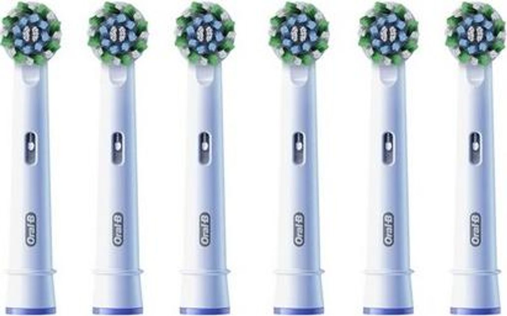6x Oral-B Pro Cross Action elektrische Zahnbürstenköpfe Produktbild 