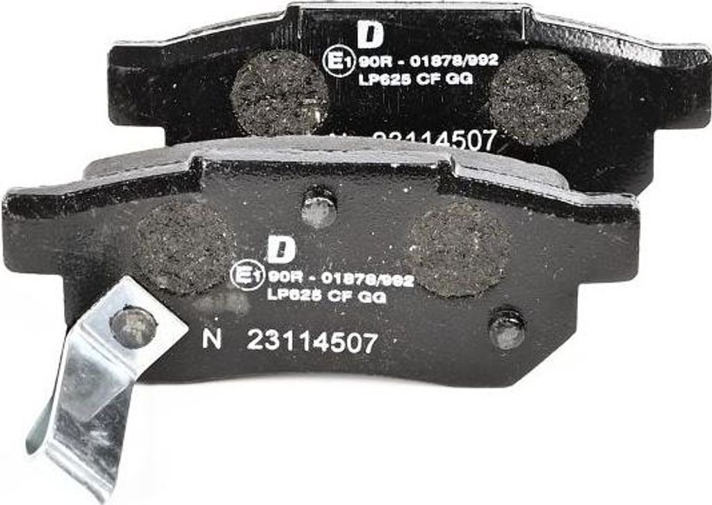 DELPHI Bremsbeläge Satz Hinten Bremsklötze für HONDA Jazz Produktbild 