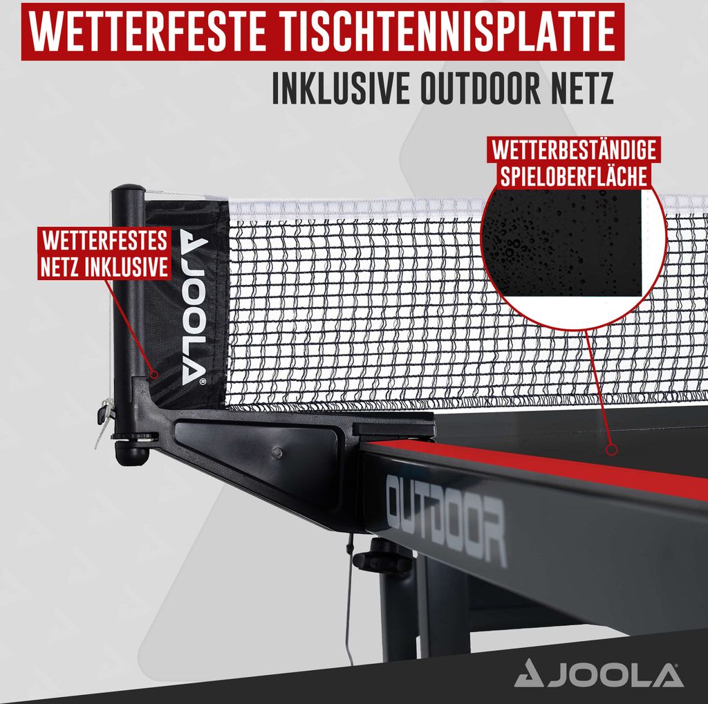 JOOLA Outdoor Tischtennisplatte K200A inkl. Abdeckhülle - Produktbild 5