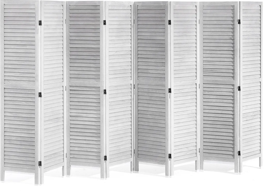 Cloison de Séparation Mobile pour Chambre et Restaurant en Bois 3m