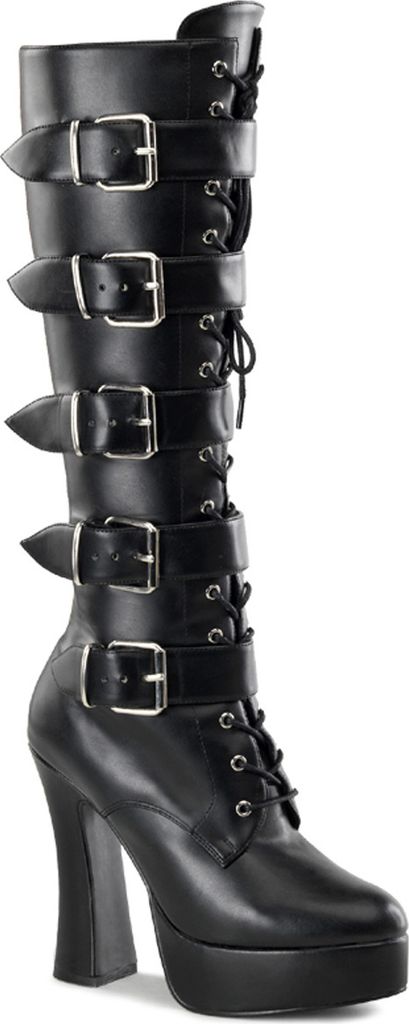 ELECTRA-2042 Damen Boots von Pleaser, Schwarz , EU 37, US 7