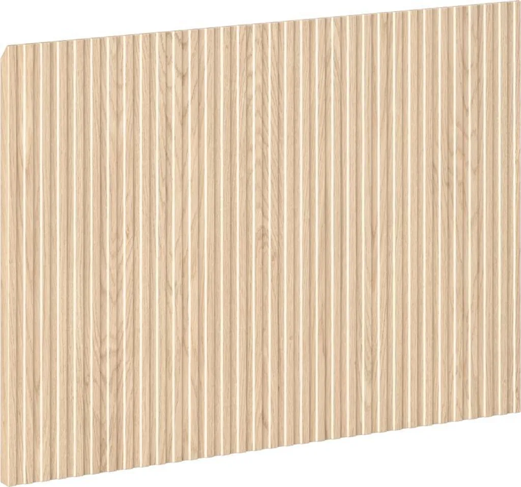 Mexen Rivel Frontale per Mobile Bagno Rovere Scanalato 50x43,5 cm