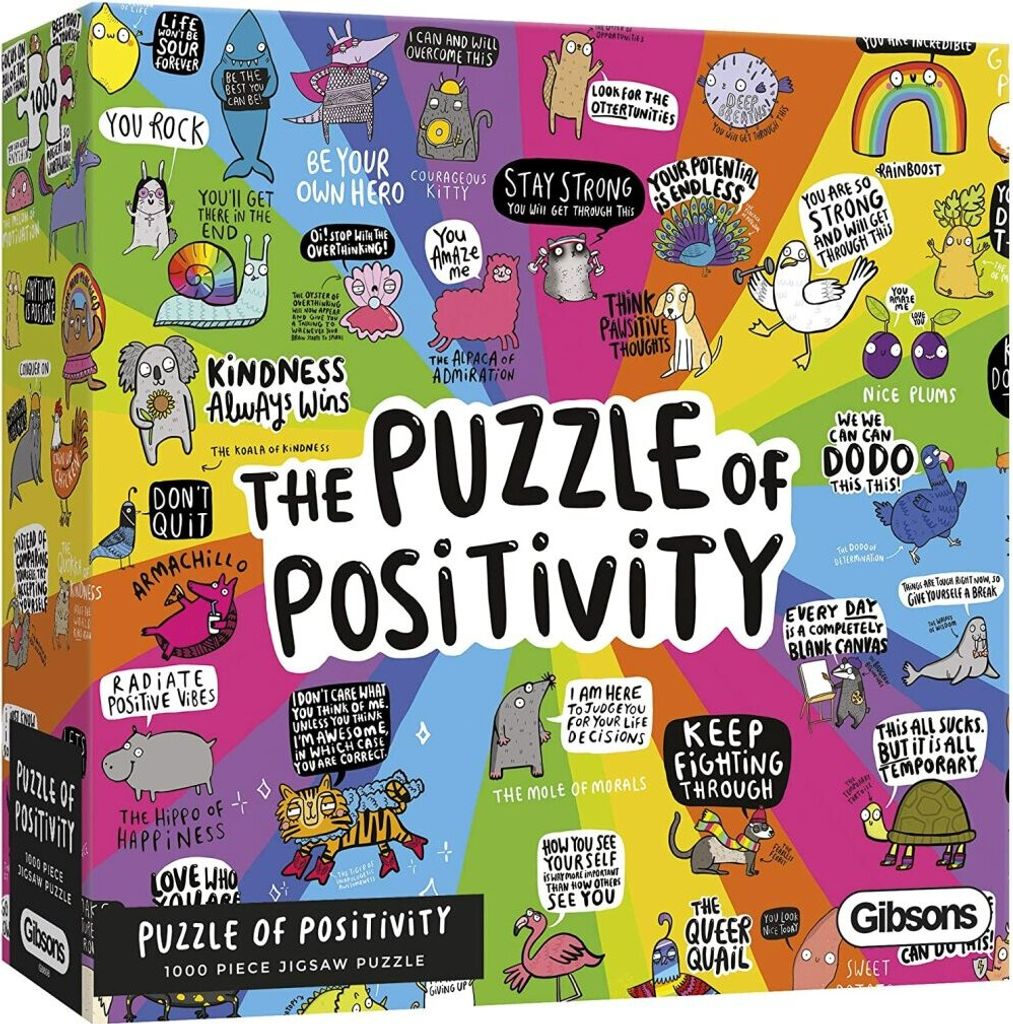Gibsons Puzzle of Positivity, 1000 kusov Obrázok produktu 