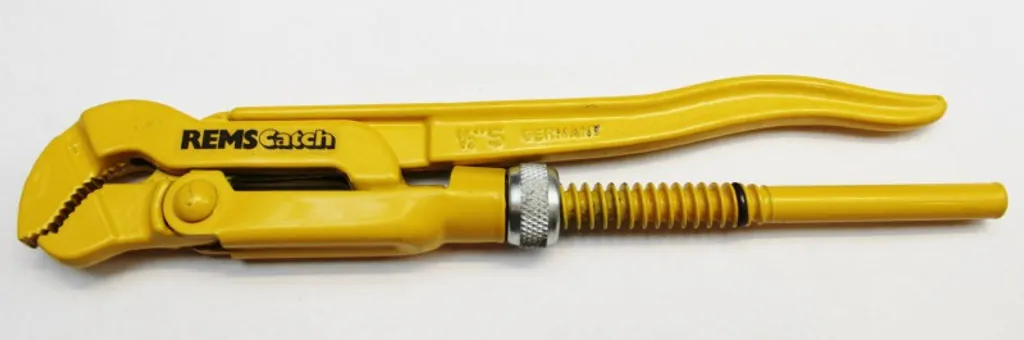 REMS Chiave per tubi a S da 1/2" Catch S No. 116000 Chiave per tubi ad angolo Pinza per pompa dell'acqua ad angolo