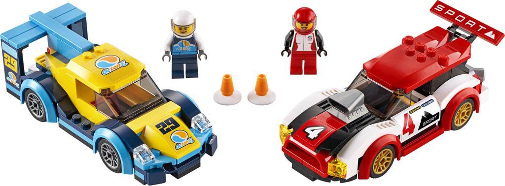 LEGO® City 60256 Pojedynek samochodów wyścigowych Zdjęcie produktu 