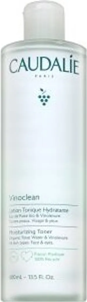 Lotion tonique Caudalie Vinoclean pour hydrater la peau sèche 400ml