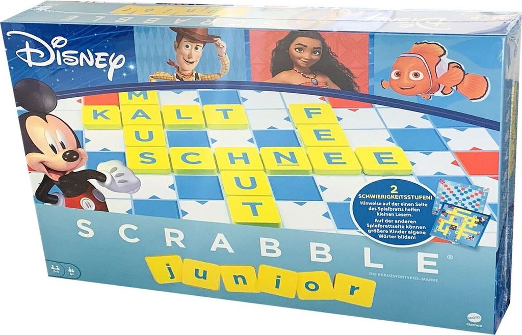 Mattel - Mattel Games - Scrabble Junior Disney™ Edition, D Produktbild 6