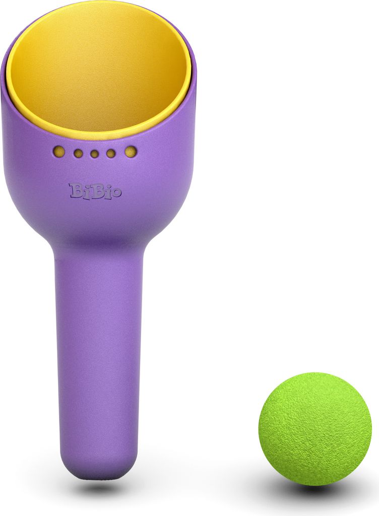 BiBio Paddle-Sit mit Ball - lila