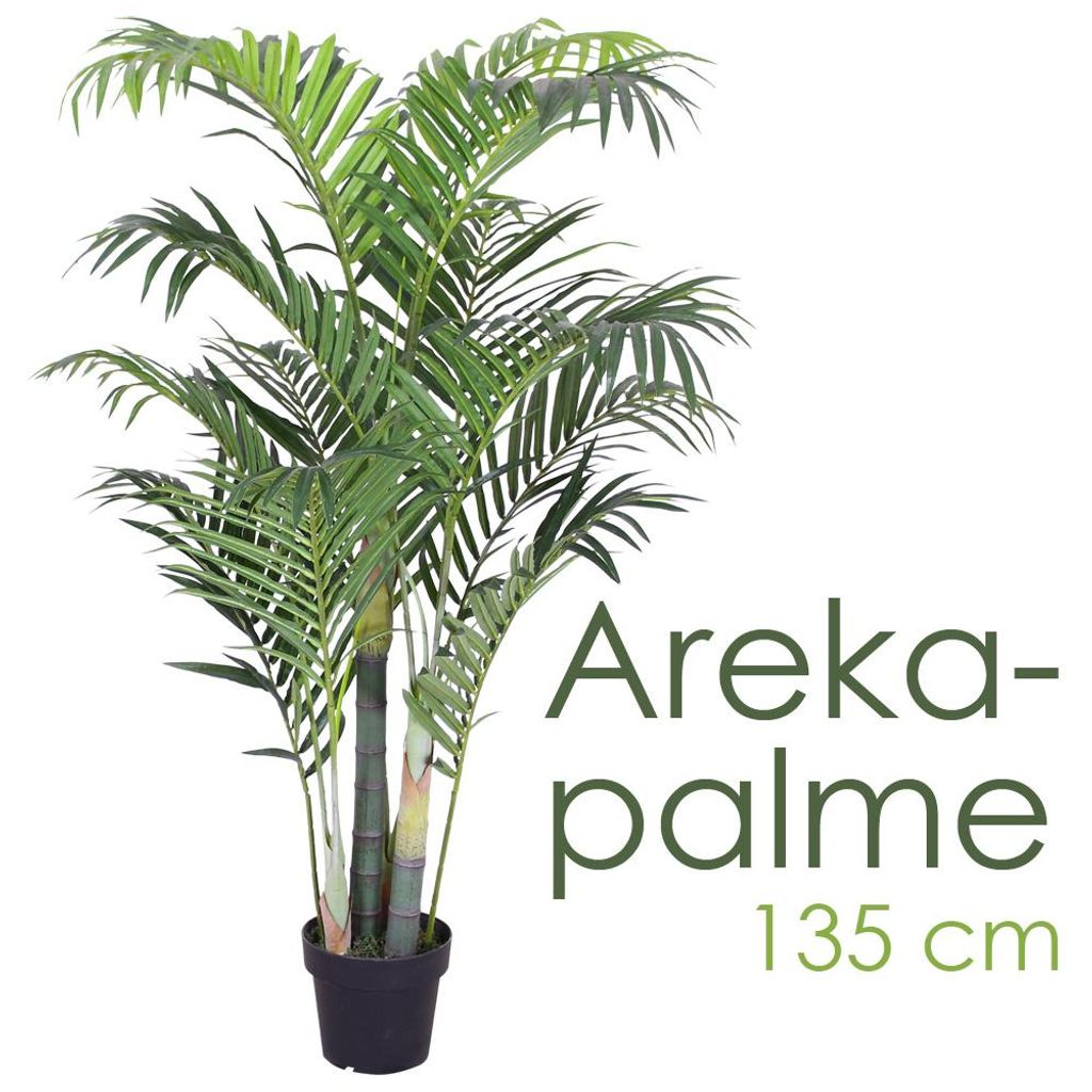 Künstliche Palme groß Kunstpalme Kunstpflanze Palme Produktbild 