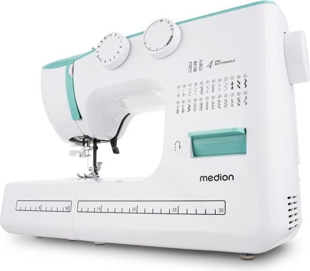 Maszyna do szycia z wolnym ramieniem MEDION SM60 (60 W, 60 Zdjęcie produktu 
