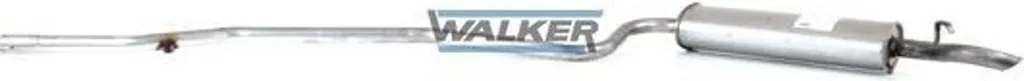Silencieux d'échappement WALKER 22933 en acier pour Fiat Seicento 1.1