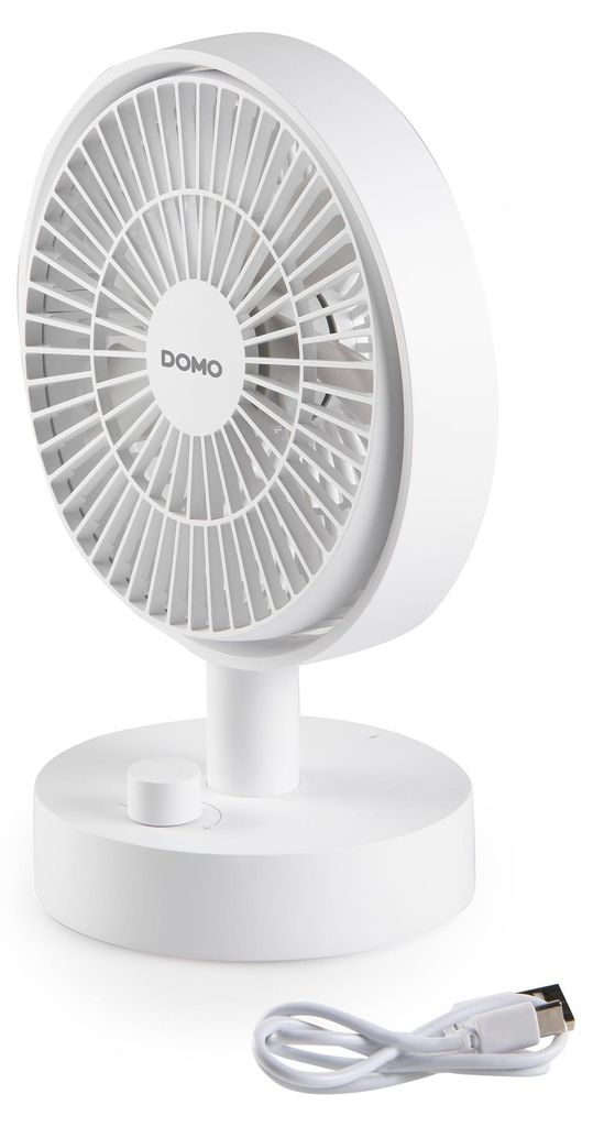 Desktop-USB-Akku-Ventilator mit Oszillation - DOMO DO8151