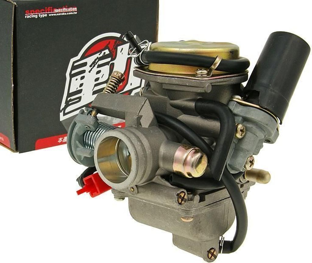 Karburátor Naraku 24mm pre 85-180cc 4-taktný skúter s Obrázok produktu 