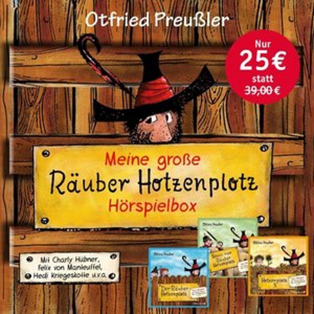 Meine große Räuber Hotzenplotz-Hörspielbox, Audio-CD Produktbild 