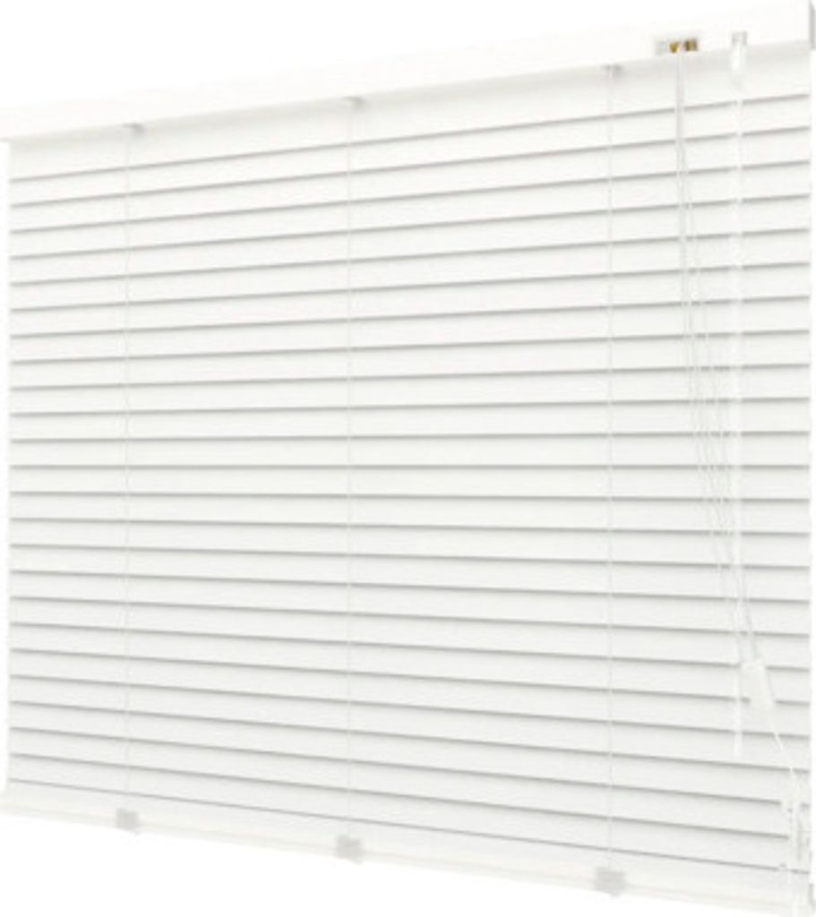 SOLUNA DIM-OUT Alu-Jalousie weiß 120x130 cm, mit 20% mehr Lamellen zur besseren Verdunkelung