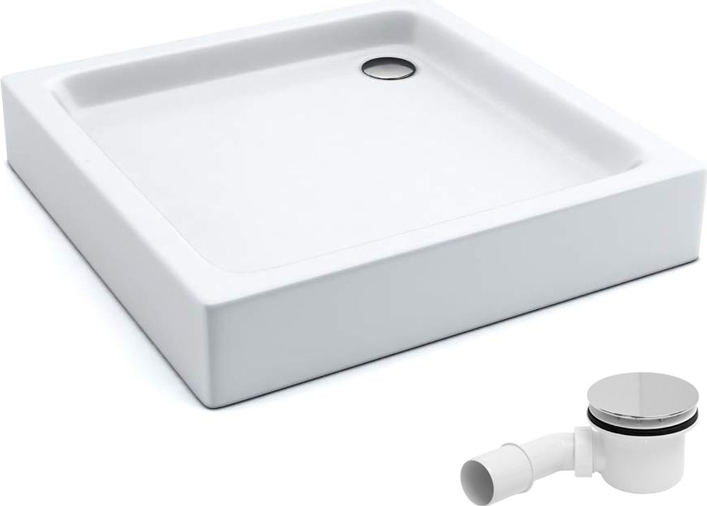 AQUABAD Duschwanne/Duschtasse | Komplettset Forta Plus mit Produktbild 