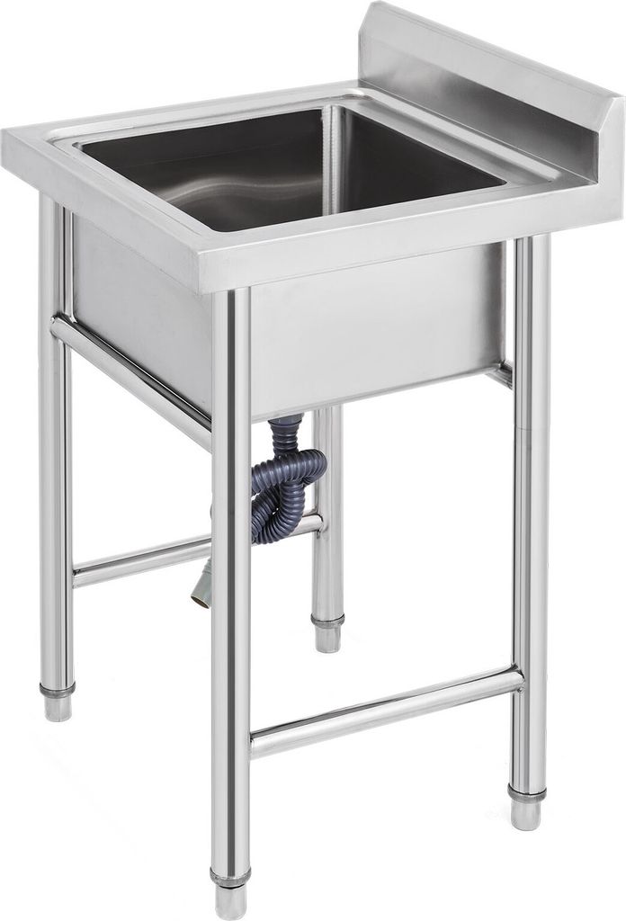 VEVOR Gastro dřez Nerezový dřez 60X60cm Dřezová skříňka Obrázek produktu 7