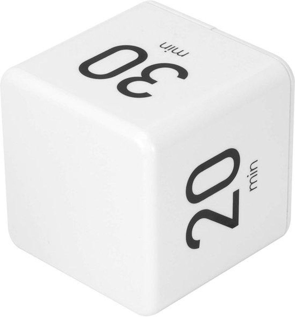Digital Timer mit Schwerelosigkeitssensor, leicht zu tragen, Pomodoro Timer, schallisolierte Betriebsart, digitale Timerfunktion, Schütteln, Tonau...