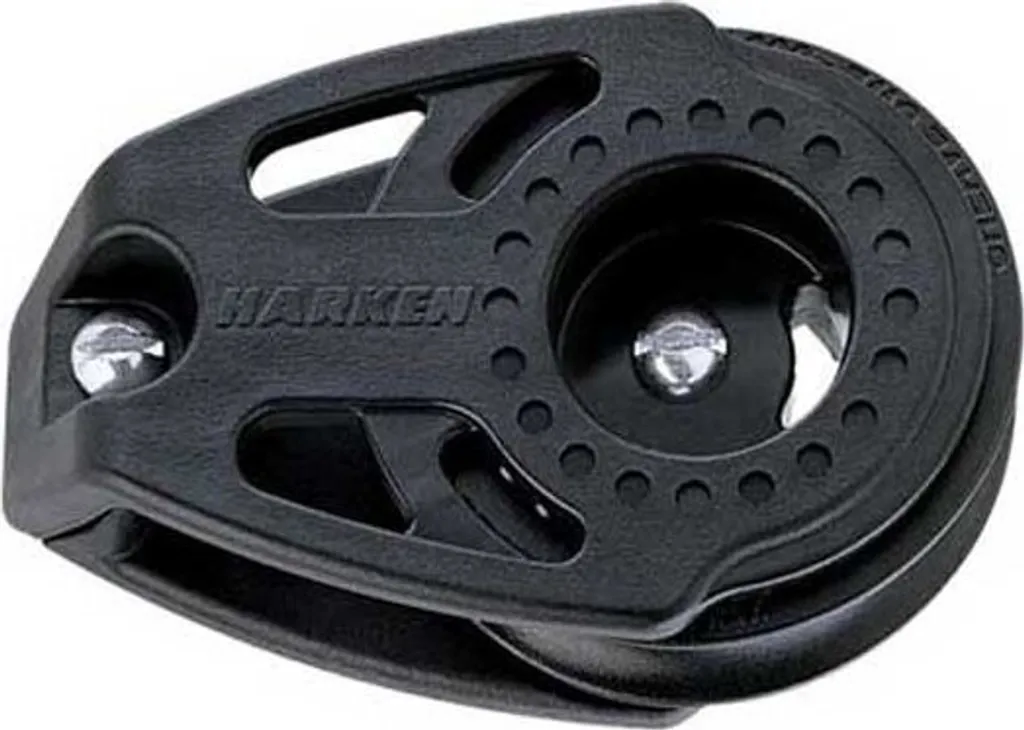 Rouleau à Joues Carbo 40 mm Noir - Résistance aux UV et Faible Friction Harken