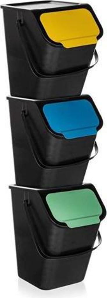 Súprava VETRO-PLUS odpadkových košov na triedený odpad BINI Obrázok produktu 