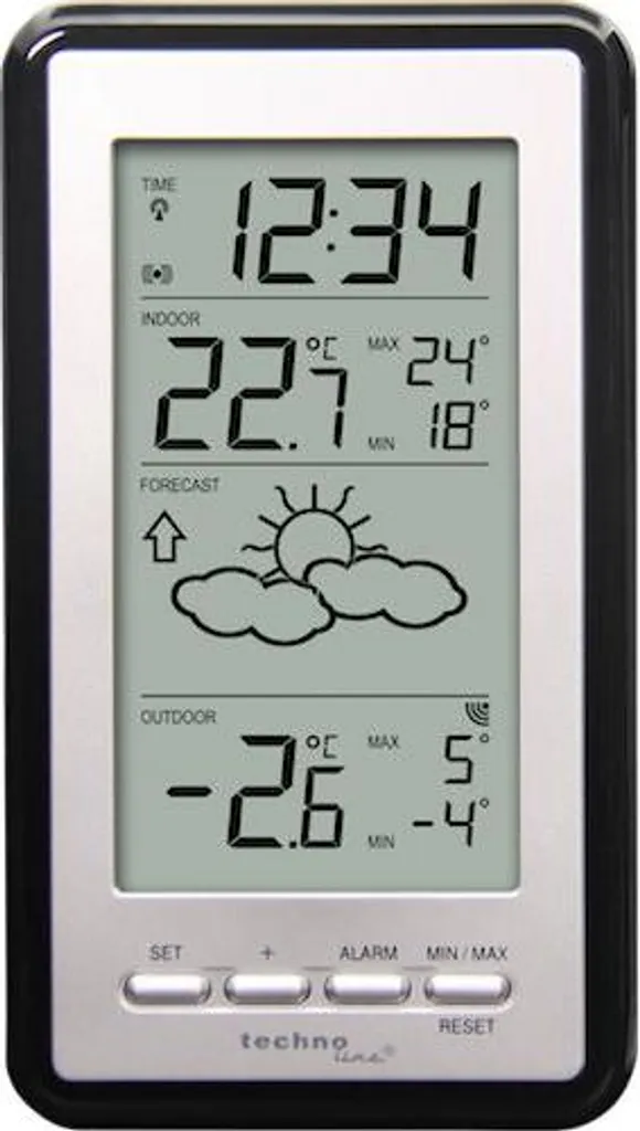 Technoline WS9130-IT Station Météo IT+ avec Capteur Température Externe