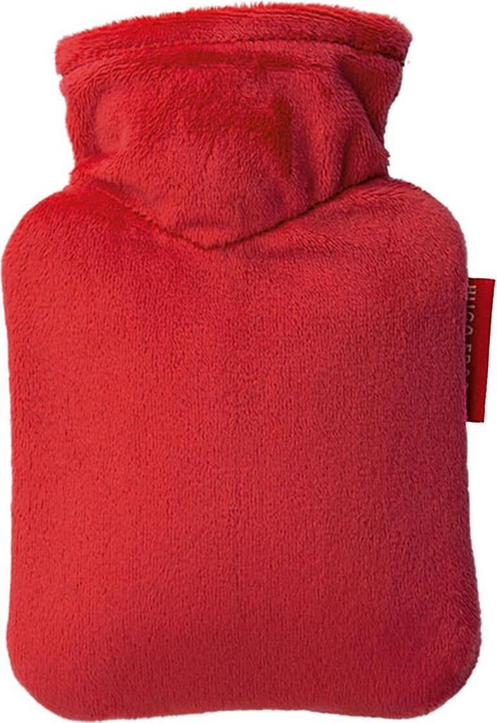 HUGO FROSCH Wärmflasche mini 0,2l tomatenrot Produktbild 1