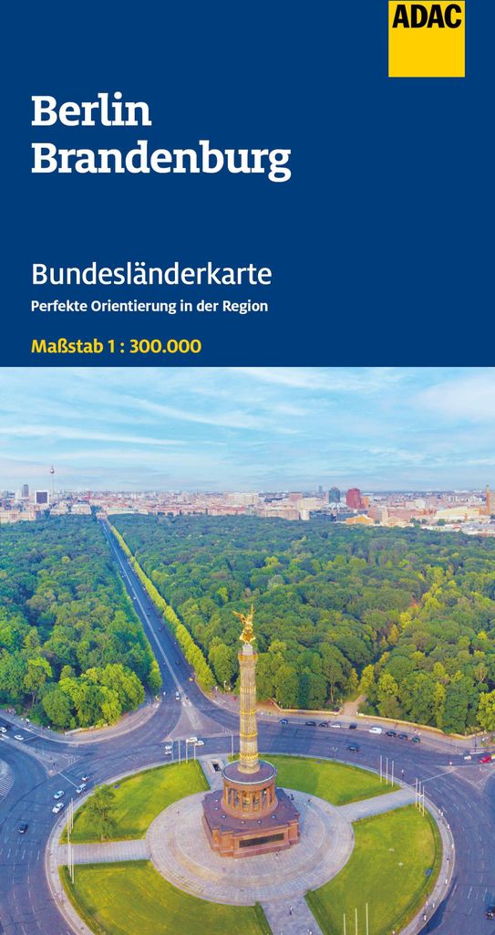 ADAC Bundesländerkarte Deutschland 05 Berlin, Brandenburg 1:300.000