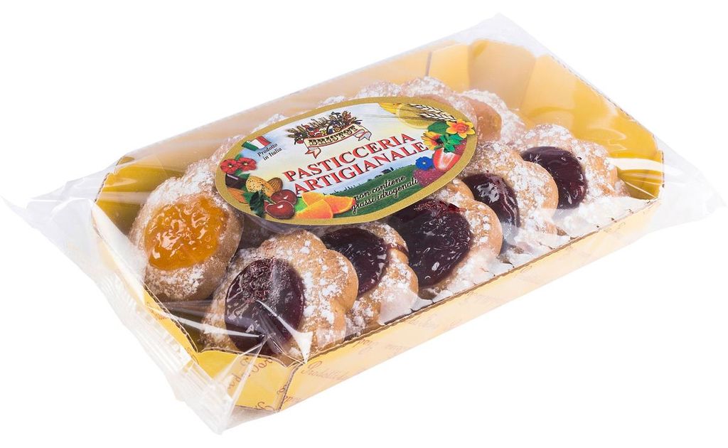 Bristot Margerithe mit Kirsch und Aprikose Mürbeteiggebäck Produktbild 