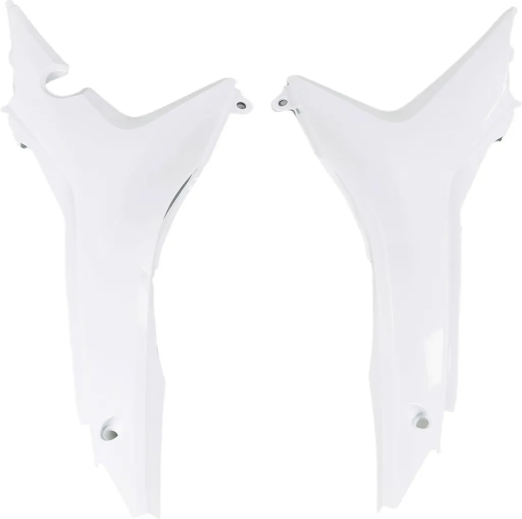 Protection de filtre à air moto UFO PLAST blanc OEM en deux parties