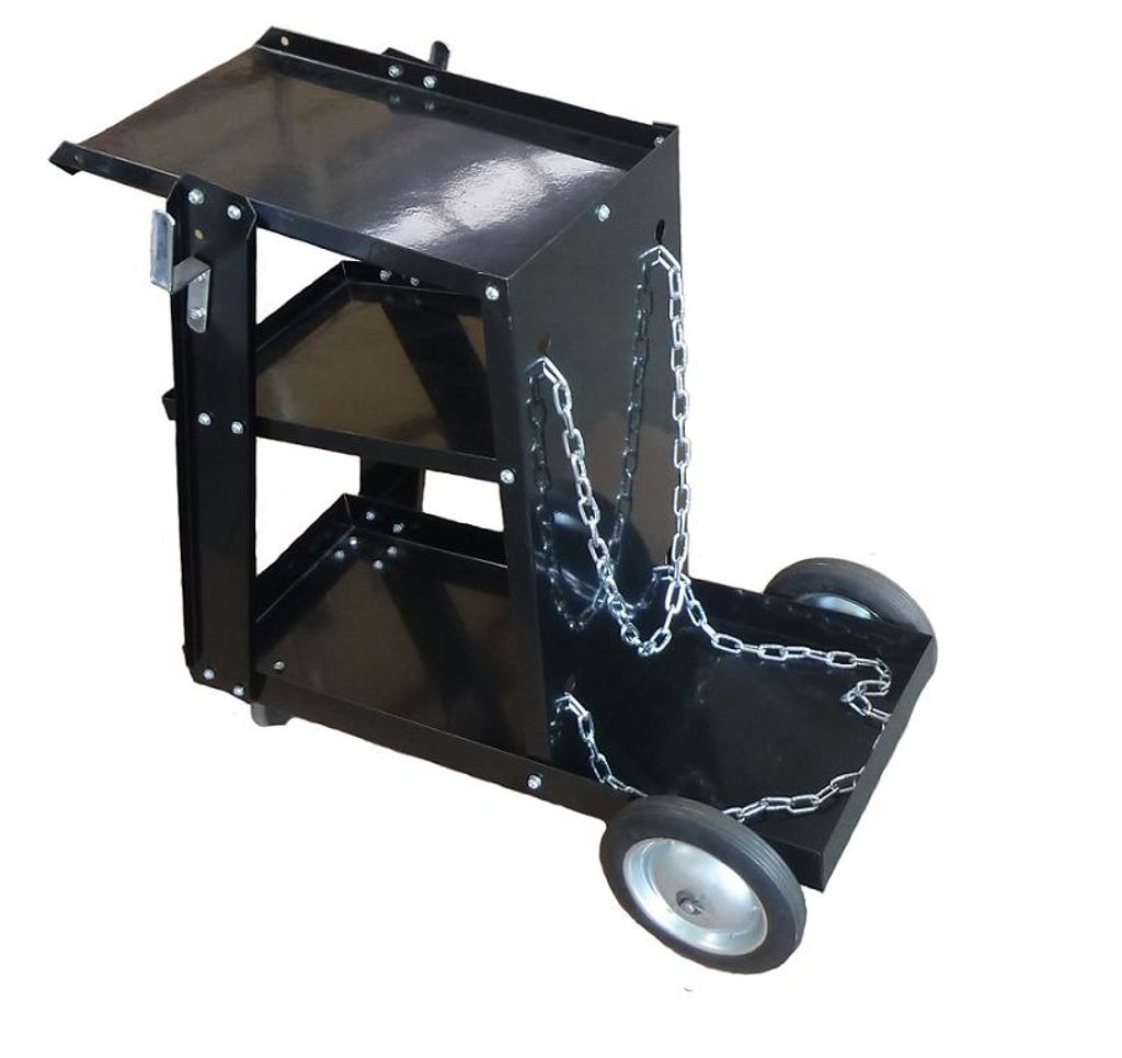 Varan Motors - WT002 Mobiler Schweißgerätewagen 3 Ablagen, 45kg