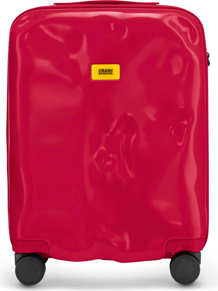 Crash Baggage Icon Tone on Tone Kabinengepäck S (55 cm) - Ruby Red