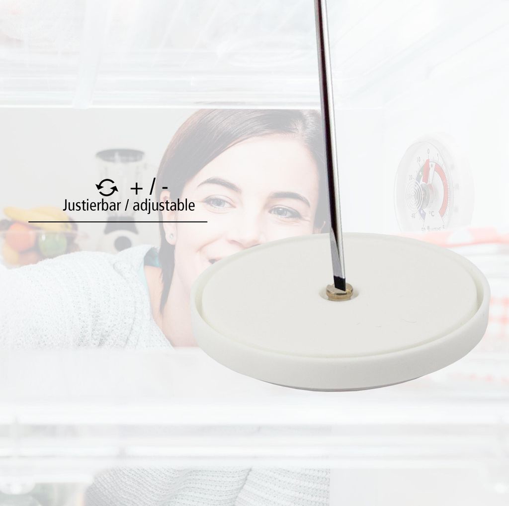 Kühlschrank Thermometer 2er Set - Analoges Thermometer Für Kühlschrank & Gefrierschrank