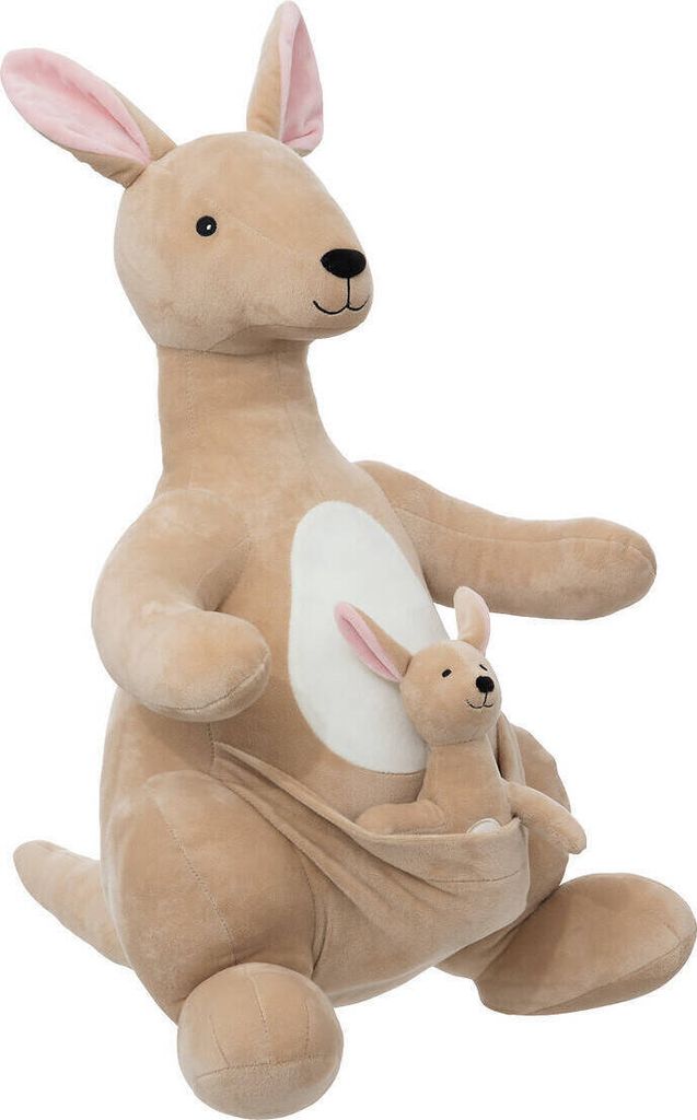 Mascotte canguro XL in peluche, 63 cm Immagine del prodotto 